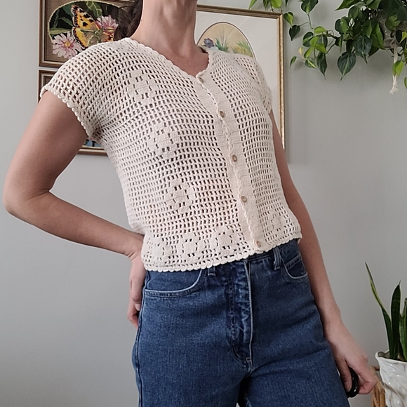 Crochet cardigan - Picture 6 of 8